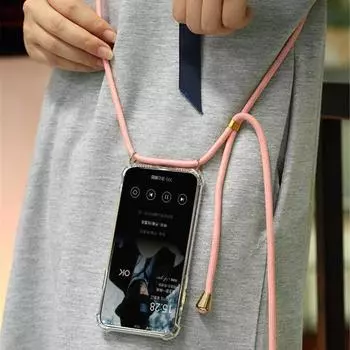 Ремешок через плечо, прозрачный мягкий чехол из ТПУ с защитой от падения для iPhone 15 14 13 12 11 Pro Max 15 14 Plus X XR XS Max 8 7 Plus с ремешком для телефона iPhone 6/6S темно-зеленого