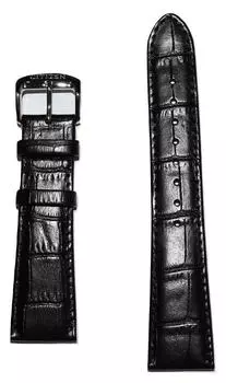 Ремешок Citizen Genuine Dress Black Leather шириной 22 мм для часов, модель мужская AO9000-06B