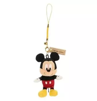 Ремешок Disney Mickey в японском стиле с талисманом Senjafuda Disney Resort Limited Netsuke Crepe Crafts Style
