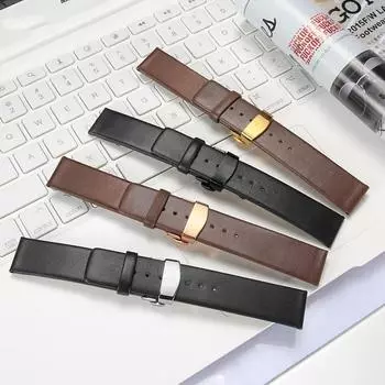 Ремешок для часов 16-24 мм Ремешок из маслянистой кожи + быстросъемный ремешок для инструментов 16mm