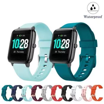 Ремешок для часов 19 мм для Haylou Solar LS01 Sports Breathable для ID205U/ID205S/ID205L/ID216 19 мм мужской женский сменный ремешок для часов ID205 белый