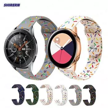 Ремешок для часов 20 мм для Samsung Galaxy Watch 5, 41 мм, 45 мм, силиконовый браслет, браслет для часов 4, классический, 46 мм, 47 мм, для Huawei Watch GT3 Pro, ремешок для часов 22 мм
