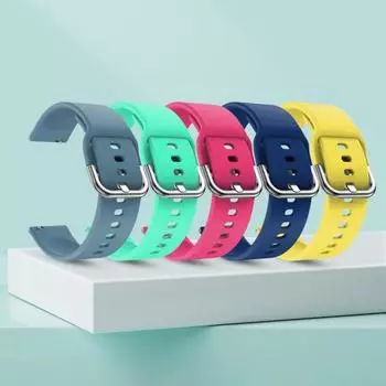 Ремешок для часов 22 мм, мягкий силиконовый водонепроницаемый умный ремешок для часов, браслет-ремешок для Amazfit GTR 3/GTR 3 Pro