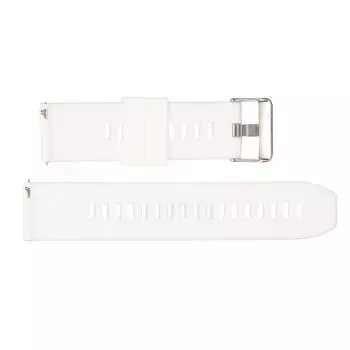 Ремешок для часов 22 мм универсальный быстросъемный силиконовый аксессуар для Realme Watch 2White белый