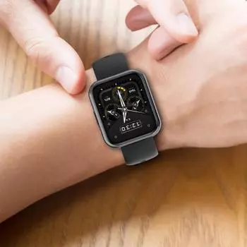 Ремешок для часов 22 мм, водонепроницаемый мягкий силиконовый ремешок для умных часов, сменный ремешок для часов Realme Watch 2/2 Pro/3 Pro/S/S Pro A вино красного