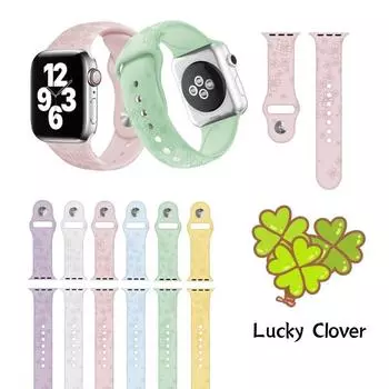 Ремешок для часов Apple со штампом IWatch Series9 8 7 6 SE3 ремешок для часов iWatch 41 мм, 45 мм, 40 мм, 44 мм, 49 мм, силиконовый ремешок с тиснением