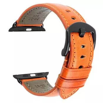 Ремешок для часов Apple Watch Band 44 мм 40 мм iWatch Series 4 3 2 1 Apple Watch Band 42 мм 38 мм кожаная петля аксессуары для часов браслет For Apple Watch 44mm