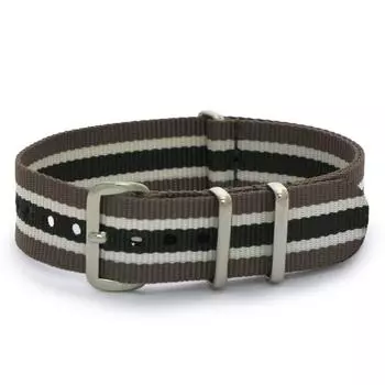 Ремешок для часов CASSIS из нейлона TYPE NATO 18 мм, цвет Moss Green, в комплекте инструмент для замены #141.601M316018