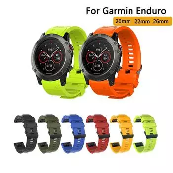 Ремешок для часов Garmin Enduro, силиконовый ремешок для Garmin Fenix 5 5S 5X plus Forerunner 935 S60, ремешок для часов Easyfit