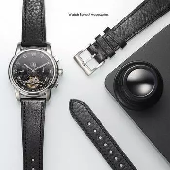 Ремешок для часов HEMSUT Италия из натуральной коровьей кожи для мужчин, винтажный мягкий ремешок для часов ручной работы из кожи, быстросъемный 22 мм 18 мм 20 мм 20mm