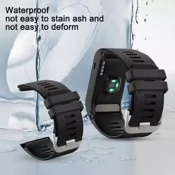 Ремешок для часов из мягкого силикона 26 мм, спортивный ремешок для часов, сменный ремешок для Garmin Vivomove HR