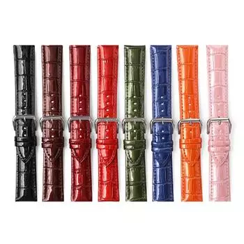 Ремешок для часов из натуральной кожи с рисунком, разноцветные ремешки для часов, ширина 20 мм/22 мм, ремешок для часов для мужчин 22mm wide синий