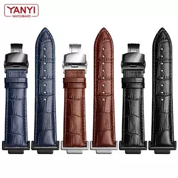 Ремешок для часов из натуральной кожи с адаптерами, разъемом 16 мм для Casio, ремешок для часов G-SHOCK GA-110 120 GA-100 gwb5600 M5610 GA-2100