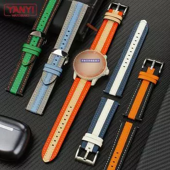 Ремешок для часов из натуральной кожи 22 мм для blancpain X swatch Five Oceans, ремешок для часов, спортивный ремешок для часов, пыленепроницаемый, 2 цвета, браслет