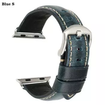 Ремешок для часов из натуральной кожи для ремешка Apple Watch 42 мм 38 мм iWatch Series 4/3/2/1, браслет для часов Apple Watch Band 44 мм 40 мм For Apple Watch 44mm