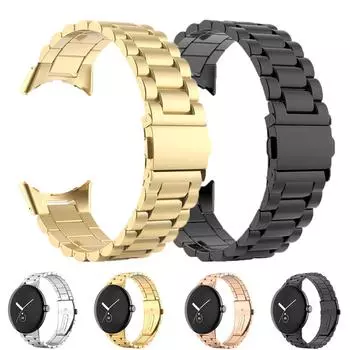 Ремешок для часов из нержавеющей стали для Google Pixel Watch Band Сменный браслет для Google Pixel Watchband Accessories Correa Google Pixel Watch