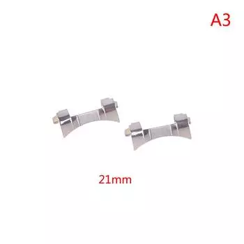 Ремешок для часов из нержавеющей стали с изогнутым концом, ремешок для часов, инструменты для наручных часов