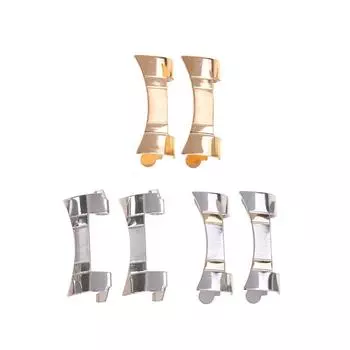 Ремешок для часов из нержавеющей стали с изогнутым концом, ремешок для часов, инструменты для наручных часов C2