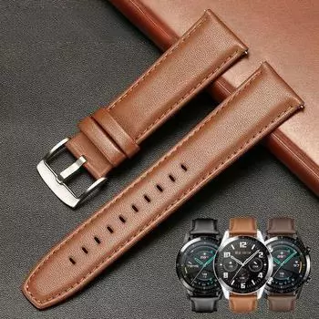Ремешок для часов из телячьей кожи премиум-класса — совместим с различными брендами — мягкий, дышащий и прочный — размеры 20 мм 22 мм — стильный и функциональный аксессуар 22mm