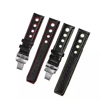 Ремешок для часов Кожаный мужской браслет-браслет 20 мм 20mm