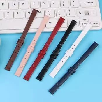 Ремешок для часов Маленький кожаный браслет с пряжкой Браслет на цепочке 9 мм 9mm