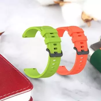 Ремешок для часов, мягкий силиконовый ремешок 20/22 мм, сменный ремешок для умных часов, аксессуары для браслета для Amazfit GTR 2E/GTS 2E/BIP/BIP U 20 mm