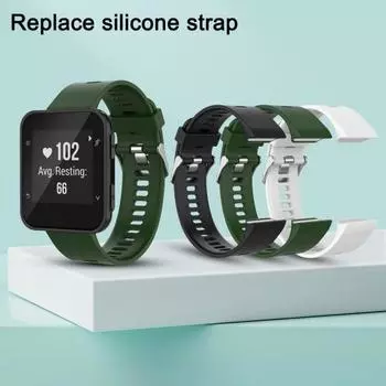 Ремешок для часов, мягкий сменный силиконовый ремешок для часов 22 мм, ремешок для часов Garmin Forerunner30 35 35J/ForeAthlete35J