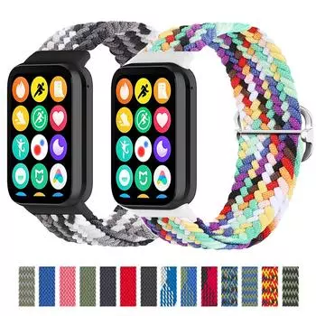 Ремешок для часов, плетеный нейлоновый ремешок для Xiaomi Mi Band 8 Pro, браслет для Redmi Watch 4, умный ремешок для часов Correa Xiaomi Band 8 Pro