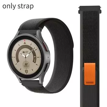 Ремешок для часов с рельсовой петлей 22 мм 20 мм для Samsung Galaxy Watch 4 3, классический ремешок для часов 5 Pro Active 2 Gear S3, ремешок для часов Huawei Watch GT 2 3
