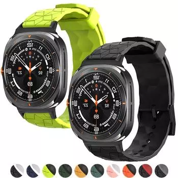 Ремешок для часов Samsung Galaxy Watch Ultra 47 мм, ремешок для плавания, силиконовый мягкий дышащий спортивный браслет для умных часов Galaxy Watch Ultra 47mm