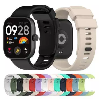 Ремешок для часов Силиконовый ремешок для часов для Redmi Watch 4 Браслет Смарт-часы Ремешок For Redmi Watch 4