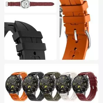 Ремешок для часов силиконовый ремешок для Huawei Watch GT 4 GT4 браслет сменный ремешок GT2 Pro GT3 Pro 46 мм GT 2e ремешок для часов браслет 20mm