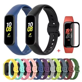 Ремешок для часов Силиконовый ремешок для Samsung Galaxy Fit 2 SM-R220 Браслет-ремешок Браслет