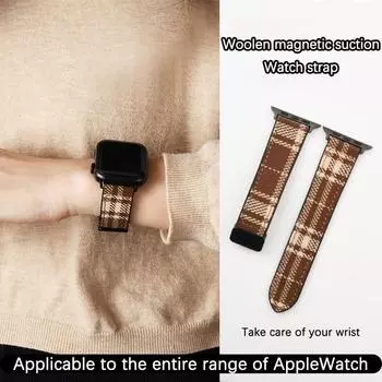 Ремешок для часов Силиконовый + шерстяной ремешок из шерстяной ткани для Apple Watch Band 49 мм 44 мм 45 мм 42 мм 40 мм Аксессуары Браслет для iWatch Ultra Series 38mm