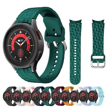 Ремешок для часов спортивный силиконовый ремешок для Samsung Galaxy Watch 5/4 44 мм 40 мм Watch 4 classic 46 мм 42 мм браслет Galaxy Watch 5 pro 45 мм ремешок Galaxy Watch 5 40mm