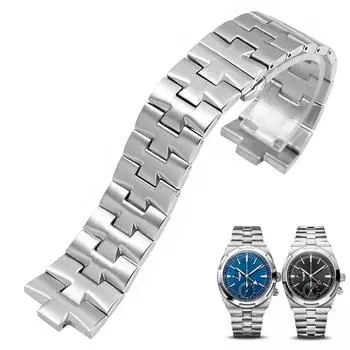 Ремешок для часов VACHERON CONSTANTIN 47660/7900 ремешок из нержавеющей стали ремешок для часов Overseas 24 мм*7 мм мужские часы аксессуары 24-7mm
