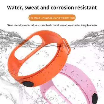 Ремешок для часов водонепроницаемый дышащий регулируемый мягкий спортивный ремень из ТПУ замена для OPPO