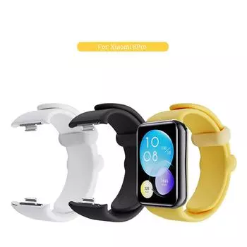 Ремешок для часов Xiaomi Band 8pro Mi Band 8pro TPU Xiaomi Band 8pro For: Xiaomi 8Pro белый