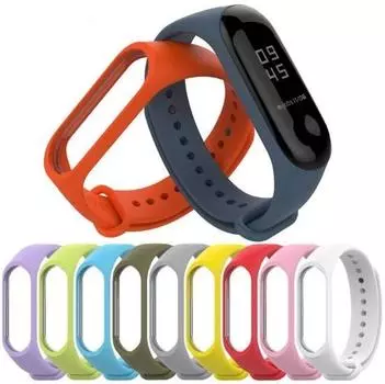 Ремешок для фитнес-браслета Xiaomi Mi Band 3/4/5/6 Универсальный 12
