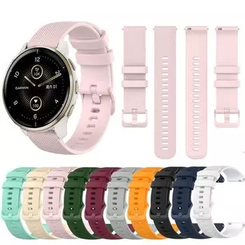 Ремешок для Garmin Vivoactive 4s Garmin Vivoactive 3 Venu 2/2s/Sq Vivoactive 4 Forerunner 645 245 м, силиконовый ремешок для часов, аксессуары