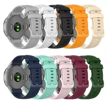 Ремешок для Garmin Vivoactive 4s Garmin Vivoactive 3 Venu 2/2s/Sq Vivoactive 4 Forerunner 645 245 м, силиконовый ремешок для часов, аксессуары