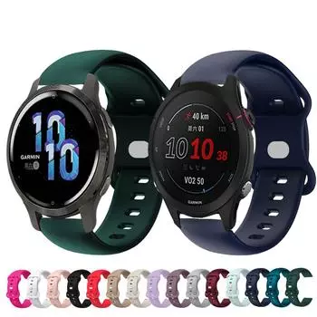 Ремешок для Garmin Watch Venu 3S 18 мм Универсальный дышащий браслет для бега для Garmin Watch Active S Vivomove 3S Venus 2S Ремешок Garmin Venu 3S