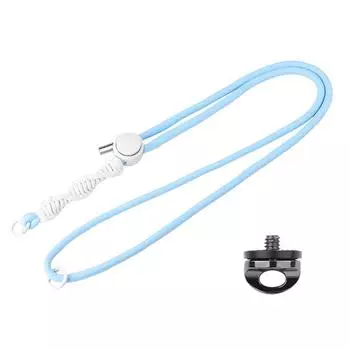 Ремешок для камеры с 1/4 винтом, шейный ремень для камеры DJI Osmo Pocket 3/Insta360 X4, универсальный ремешок для экшн-камеры