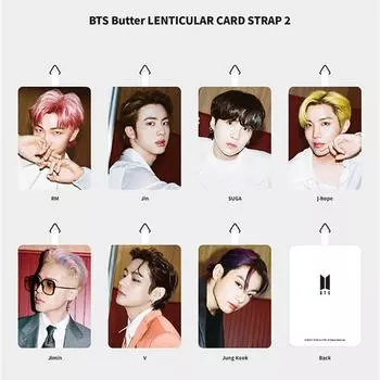 Ремешок для карточек BTS LENTICULAR 3D Photo Butter Ver.2