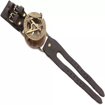 Ремешок для компаса с солнечными часами/натуральная кожа