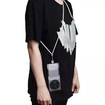 Ремешок для мобильного телефона через плечо, регулируемый шейный ремень для руки с прозрачным язычком для большинства чехлов для телефонов с полным покрытием