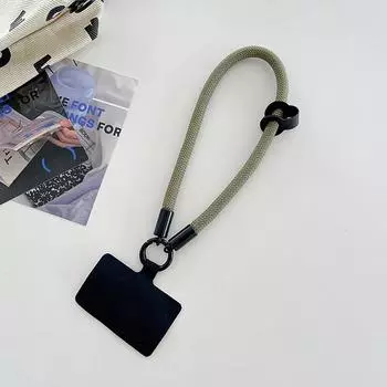 Ремешок для мобильного телефона, индивидуальный ремешок на запястье, короткий стиль, веревка для мобильного телефона, портативная сумка, брелок, цепочка для мобильного телефона, предотвращающая потерю