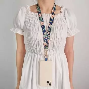 Ремешок для мобильного телефона на шее, съемный ремешок для мобильного телефона, цепочка для подвешивания мобильного телефона для женщин и девочек Style 2