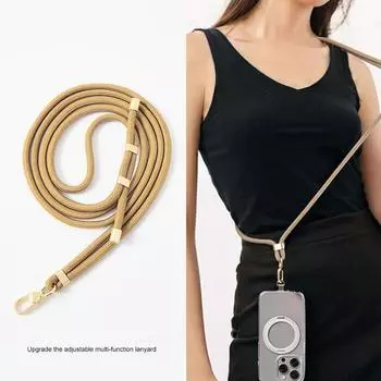 Ремешок для мобильного телефона, регулируемый трос для скалолазания на открытом воздухе, ремешок для чехла для мобильного телефона, простой, прочный и долговечный, унисекс
