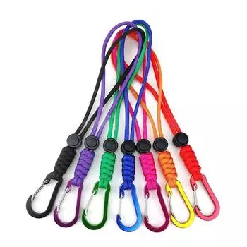 Ремешок для мобильного телефона с защитой от потерь, алюминиевый парашютный шнур, новый аварийный ремешок для выживания, открытый инструмент